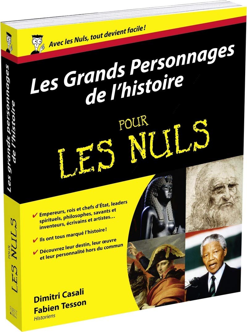 Les Grands personnages de l'histoire Pour les nuls Memories