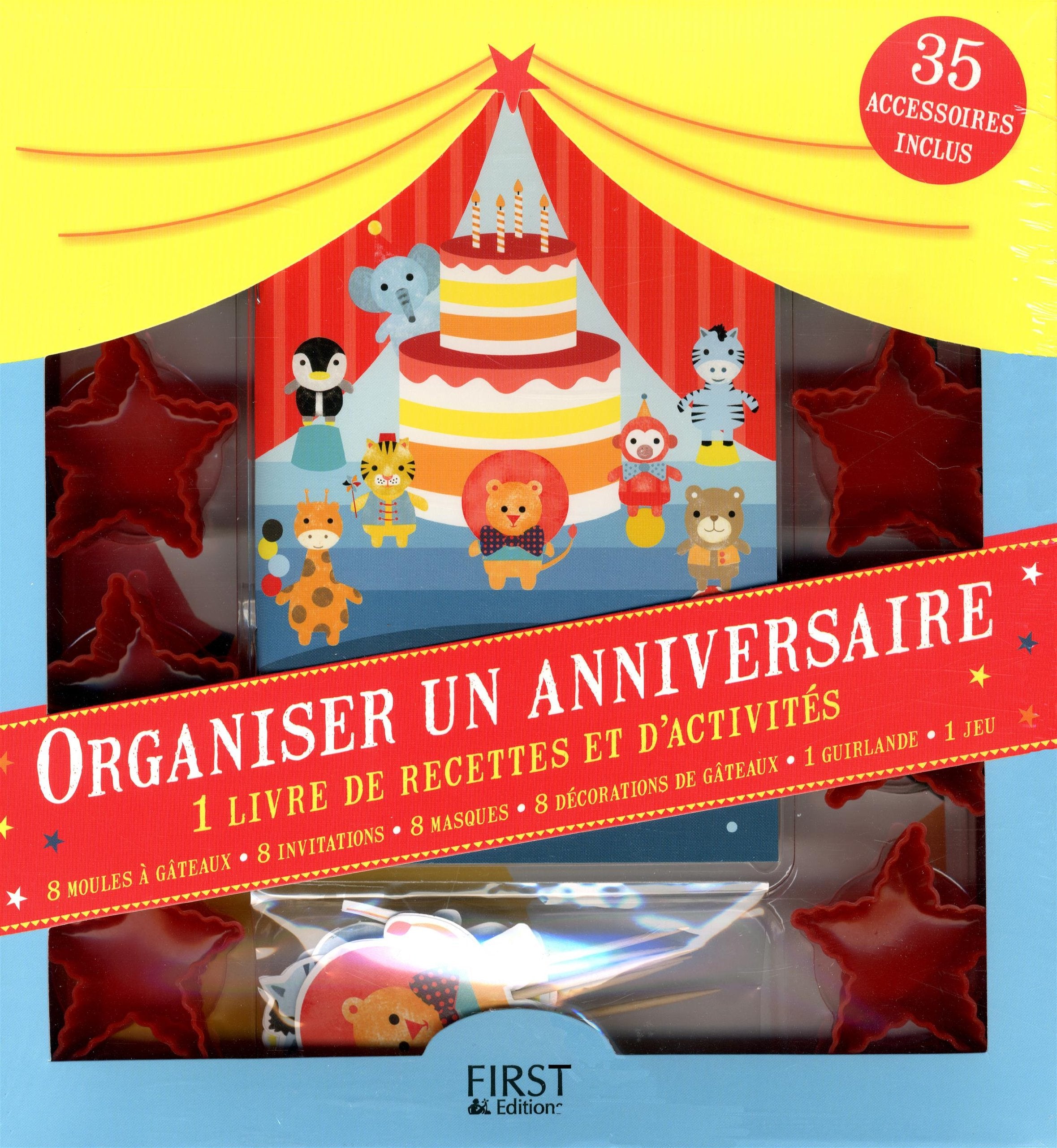 Coffret Organiser un anniversaire book