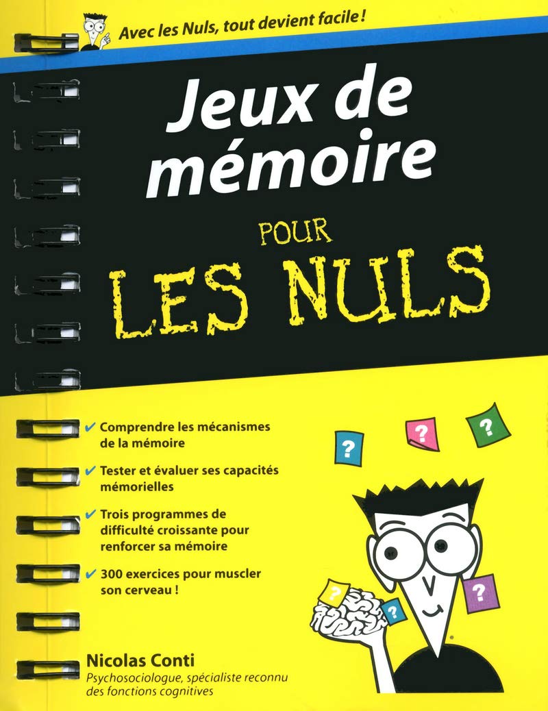 Jeux de mémoire poche pour les Nuls book