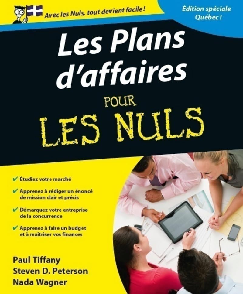 Plans d'affaires pour les Nuls, édition québécoise book