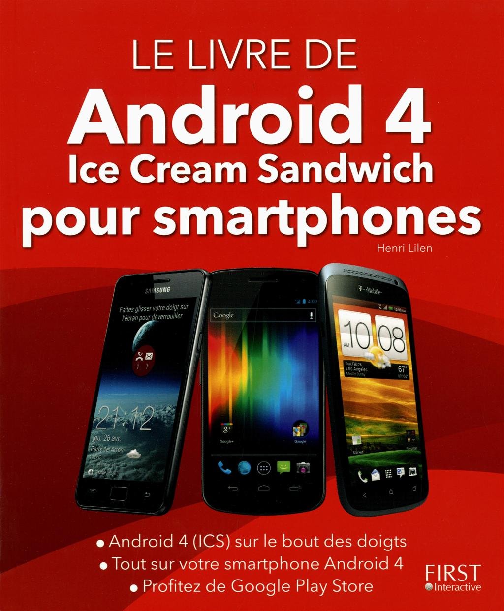 Le livre de Android 4 pour smartphones book