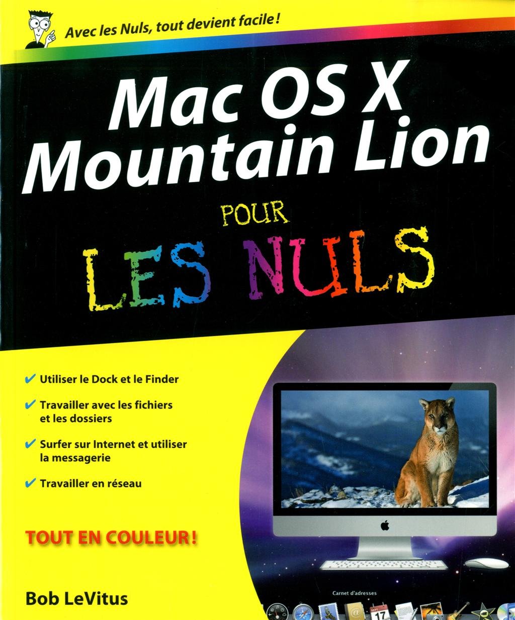 Mac OS X Mountain Lion Pour les nuls book