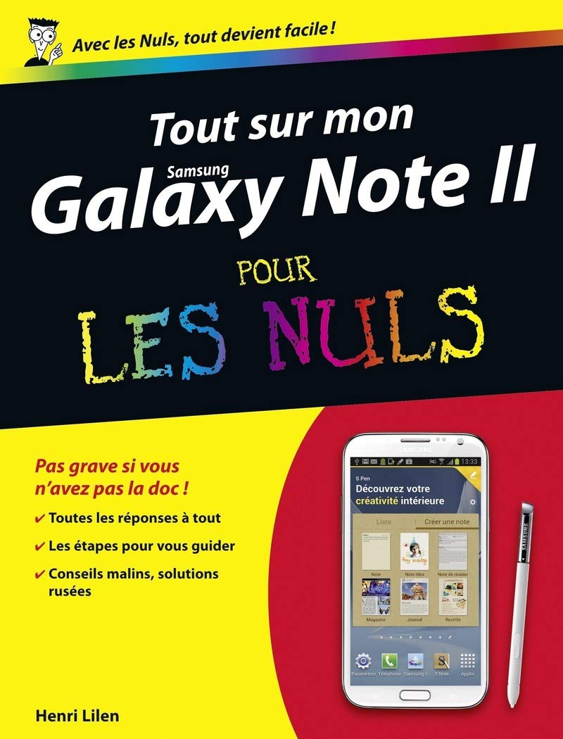 Tout sur mon Galaxy Note II Pour les nuls book