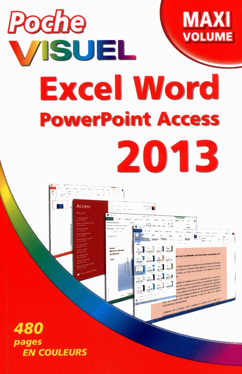 Poche visuel Excel Word Powerpoint Access 2013, maxi volume Computer Science