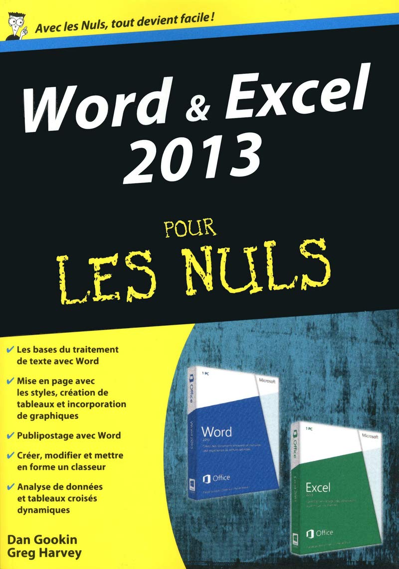 Word et Excel 2013, Mégapoche Pour les nuls Computer Science