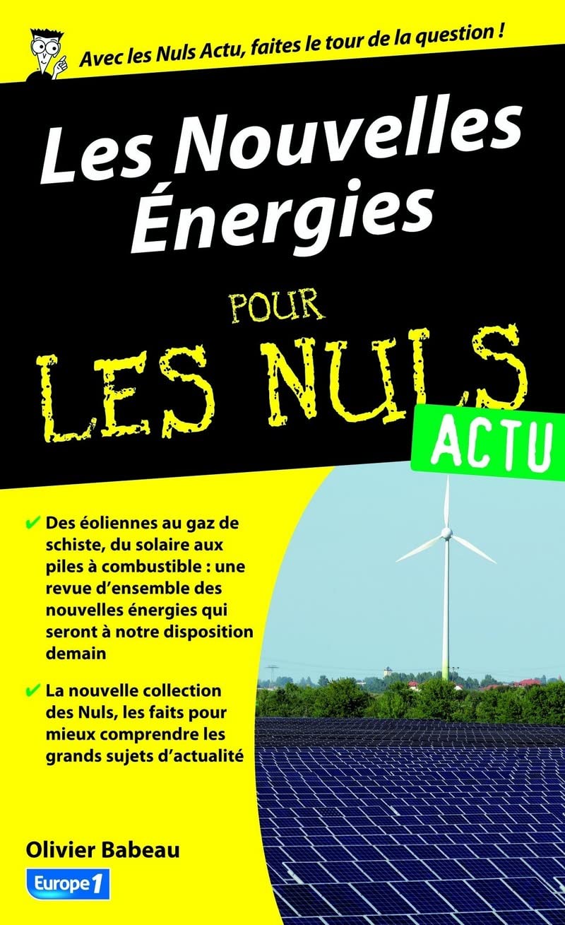 Nouvelles énergies Pour les nuls Actu Essays & Short Stories