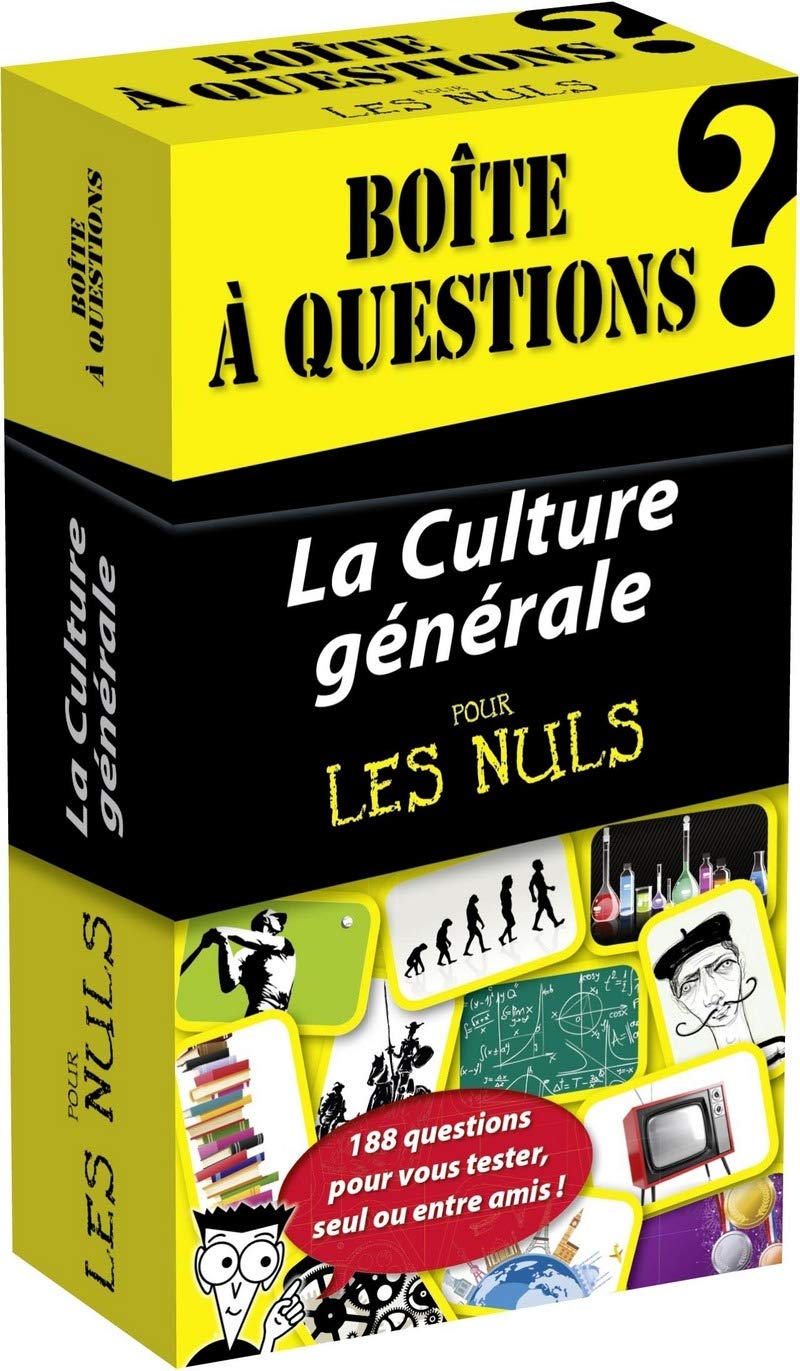 La culture générale pour les Nuls: Boite à questions Books