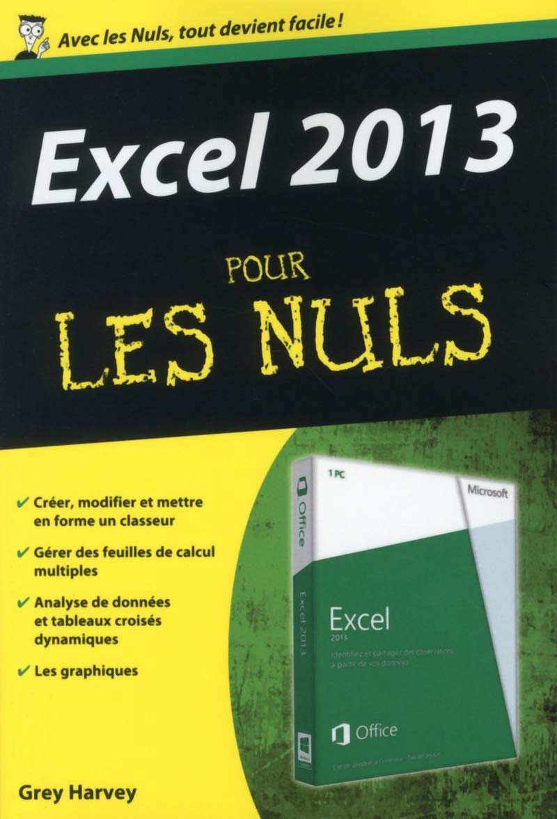 Product Image: Excel 2013 poche pour les nuls