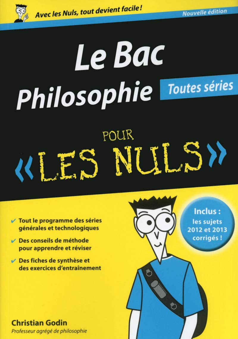 Bac philosophie 2014 pour les nuls: Toutes séries Professional & Reference Books
