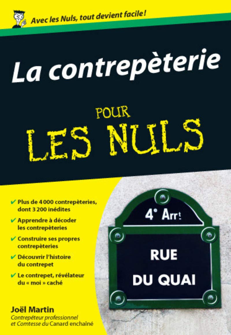 La contrepèterie Pour les Nuls -Poche- Humour & Satire