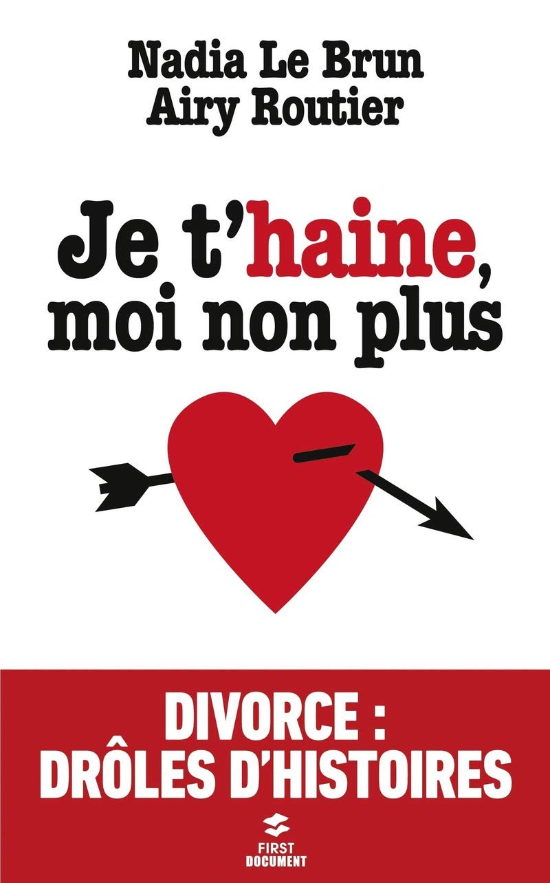 Je t'haine, moi non plus Books