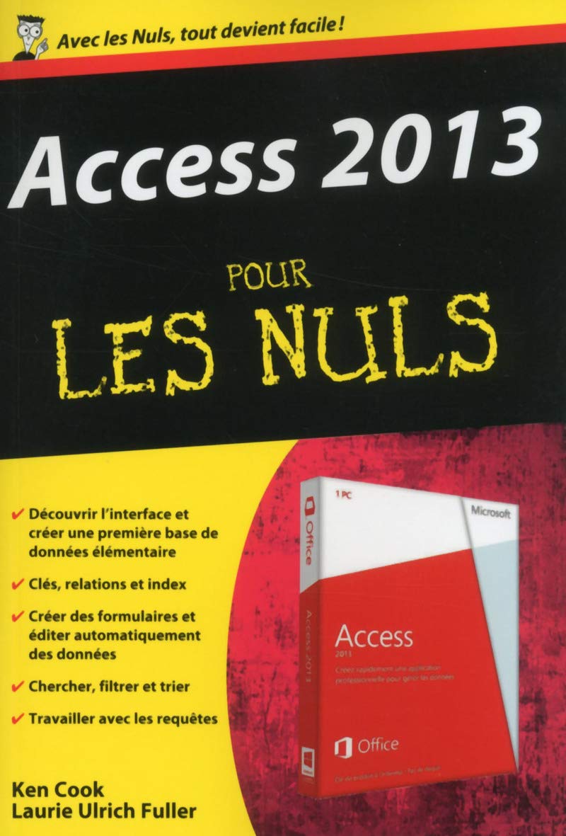 Access 2013 Poche Pour les nuls Computer Science