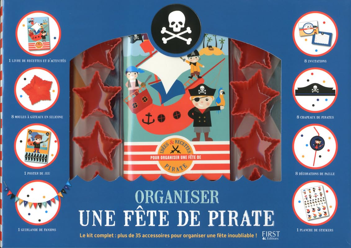 COFF ORGANISER UNE FETE PIRATE book