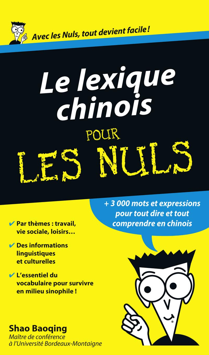 Le lexique chinois pour les nuls Foreign Languages ​​& Dictionaries