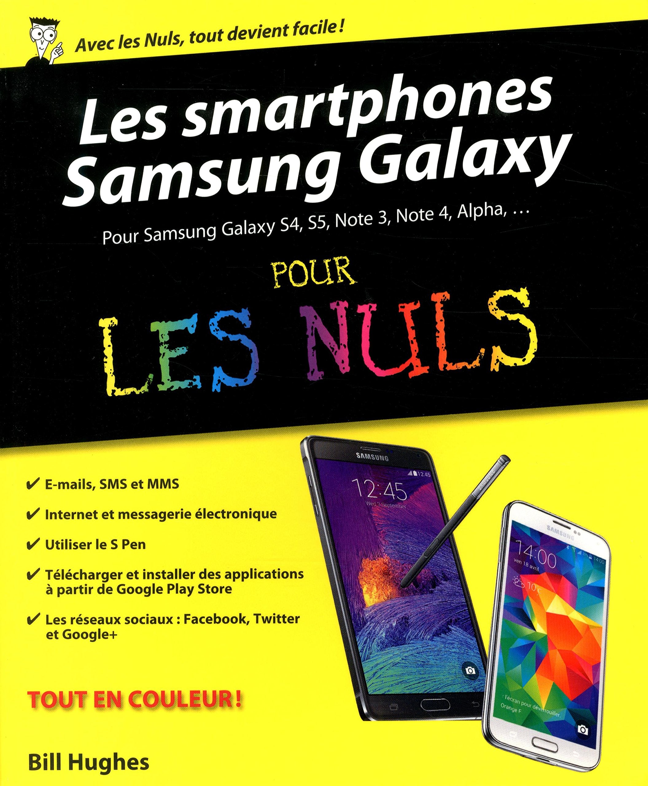 Les Smartphones Samsung Galaxy pour les Nuls book