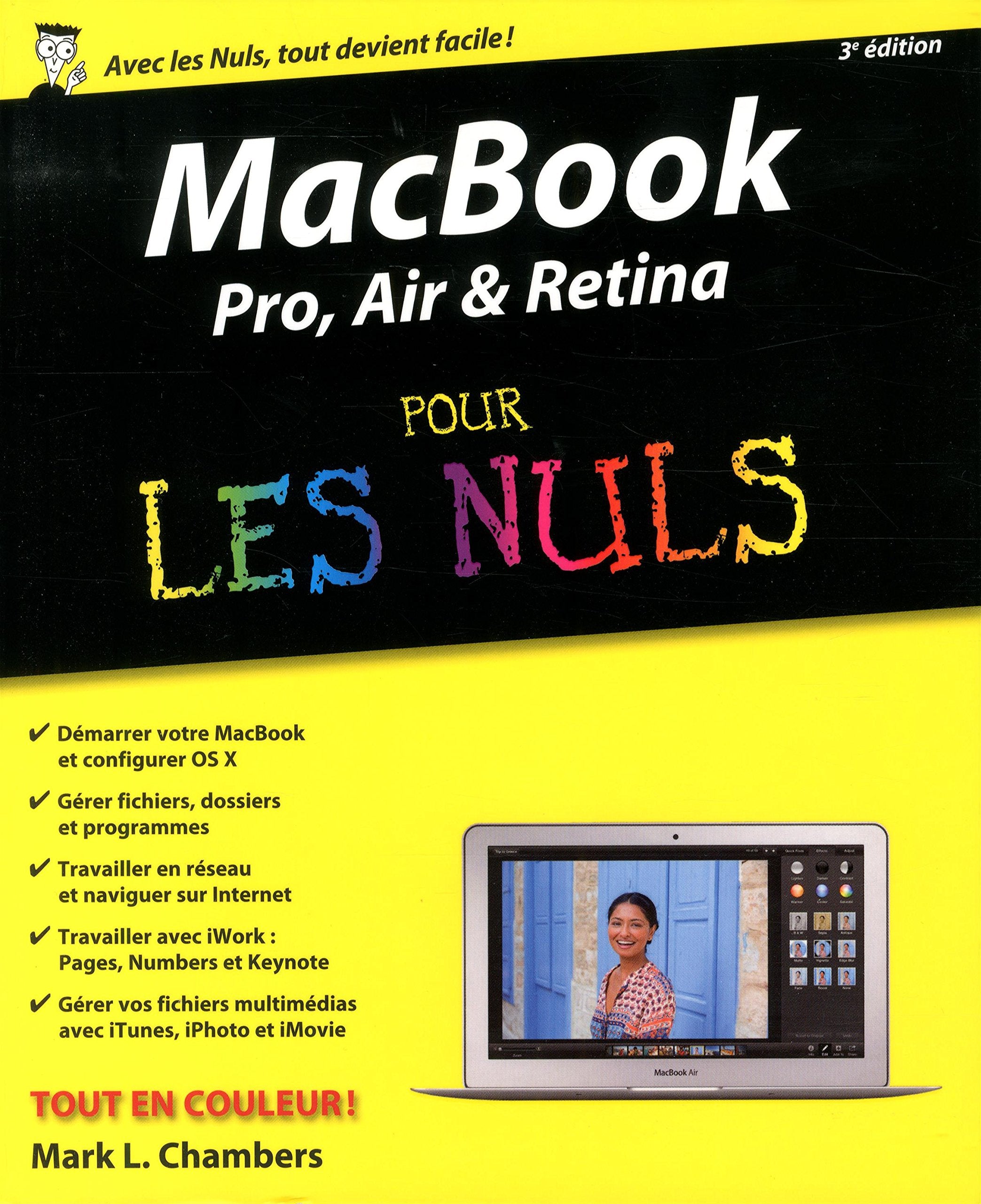 MacBook Pro, Air & Retina pour les Nuls 3e édition book