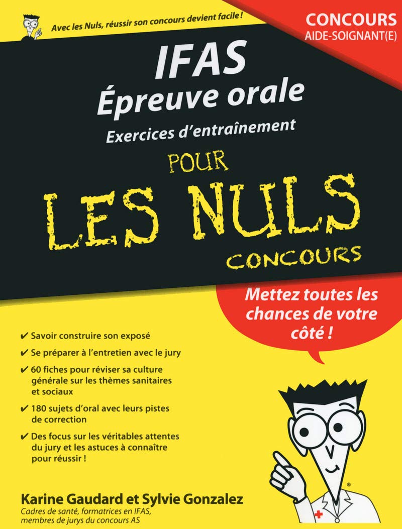 IFAS : Epreuve orale Cahier d'entraînement pour les Nuls Concours Business, Finance & Career