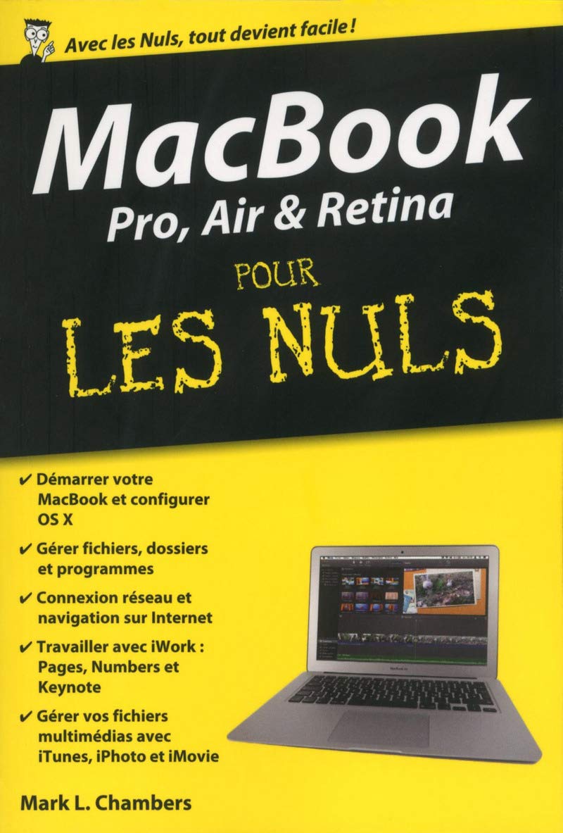 MacBook Pro, Air & Retina Poche Pour les Nuls Computer Science