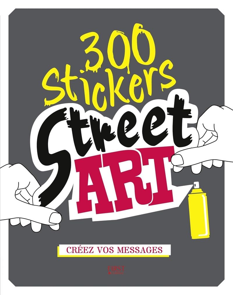 300 stickers Street Art: Créez vos messages Hobbies & Crafts