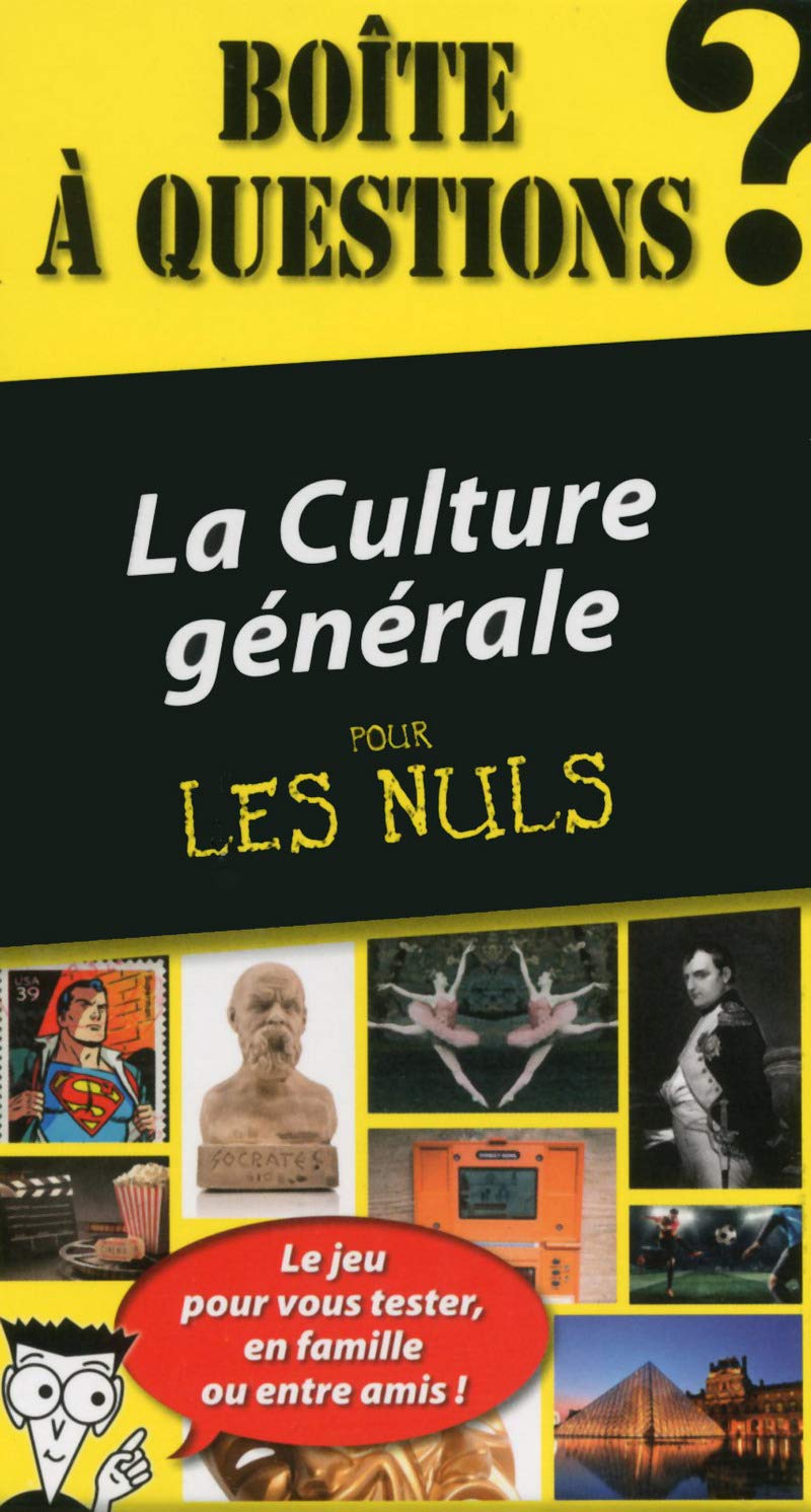 Boîte à questions La Culture générale pour les Nuls, 4e édition book