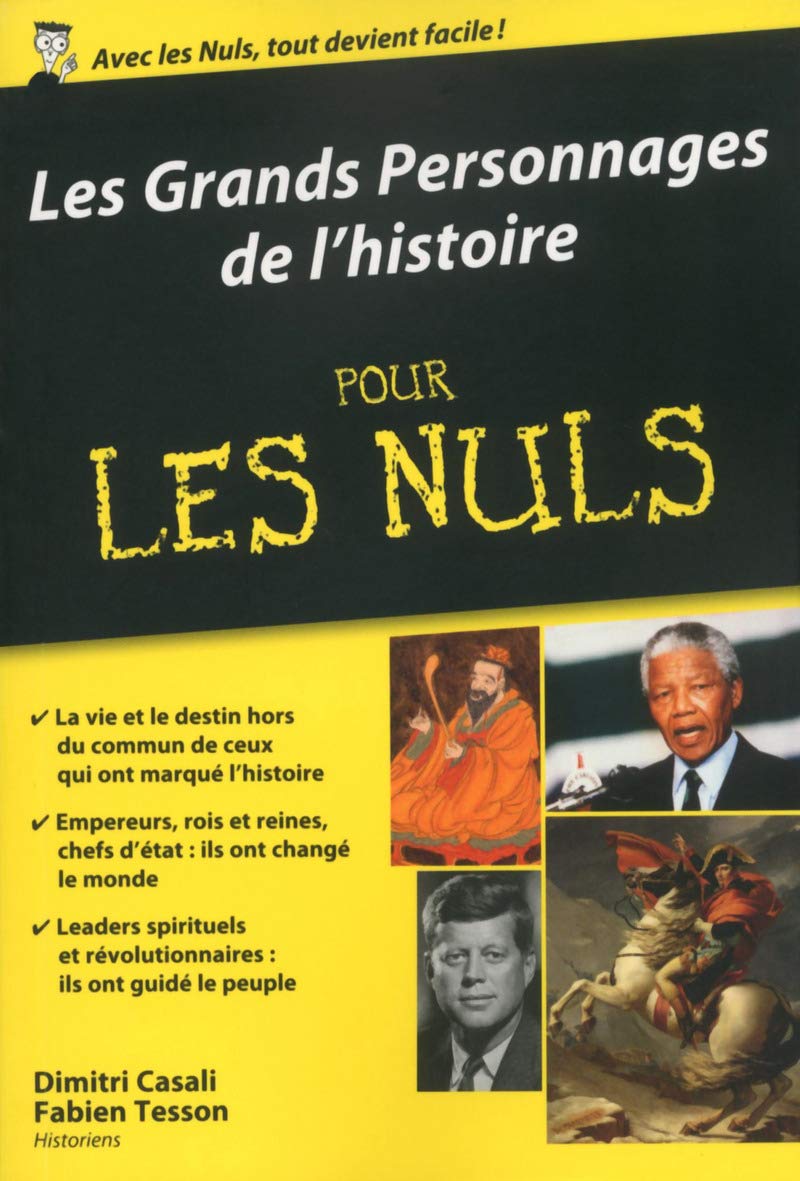 Les grands personnages de l'Histoire Poche Pour les Nuls book