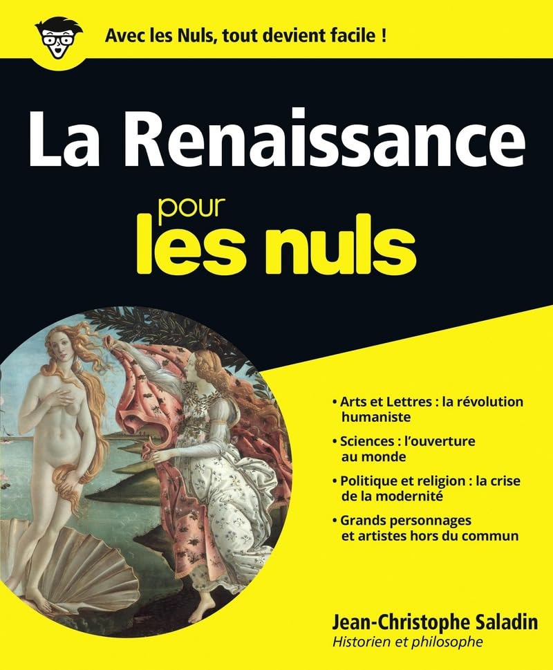 La Renaissance pour les Nuls grand format book