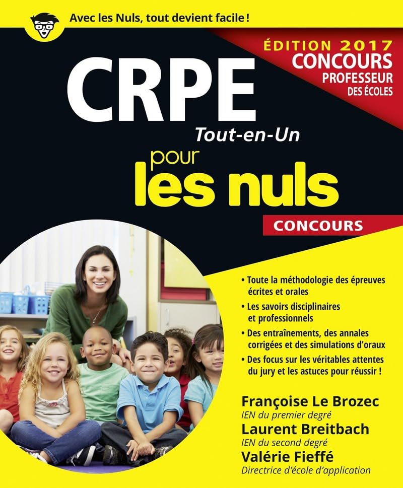 CRPE Tout-en-Un pour les Nuls Concours, édition 2017 book