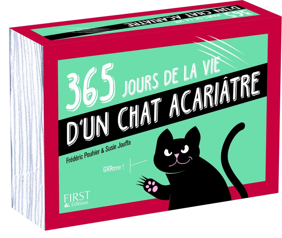 365 jours de la vie d'un chat acariâtre book