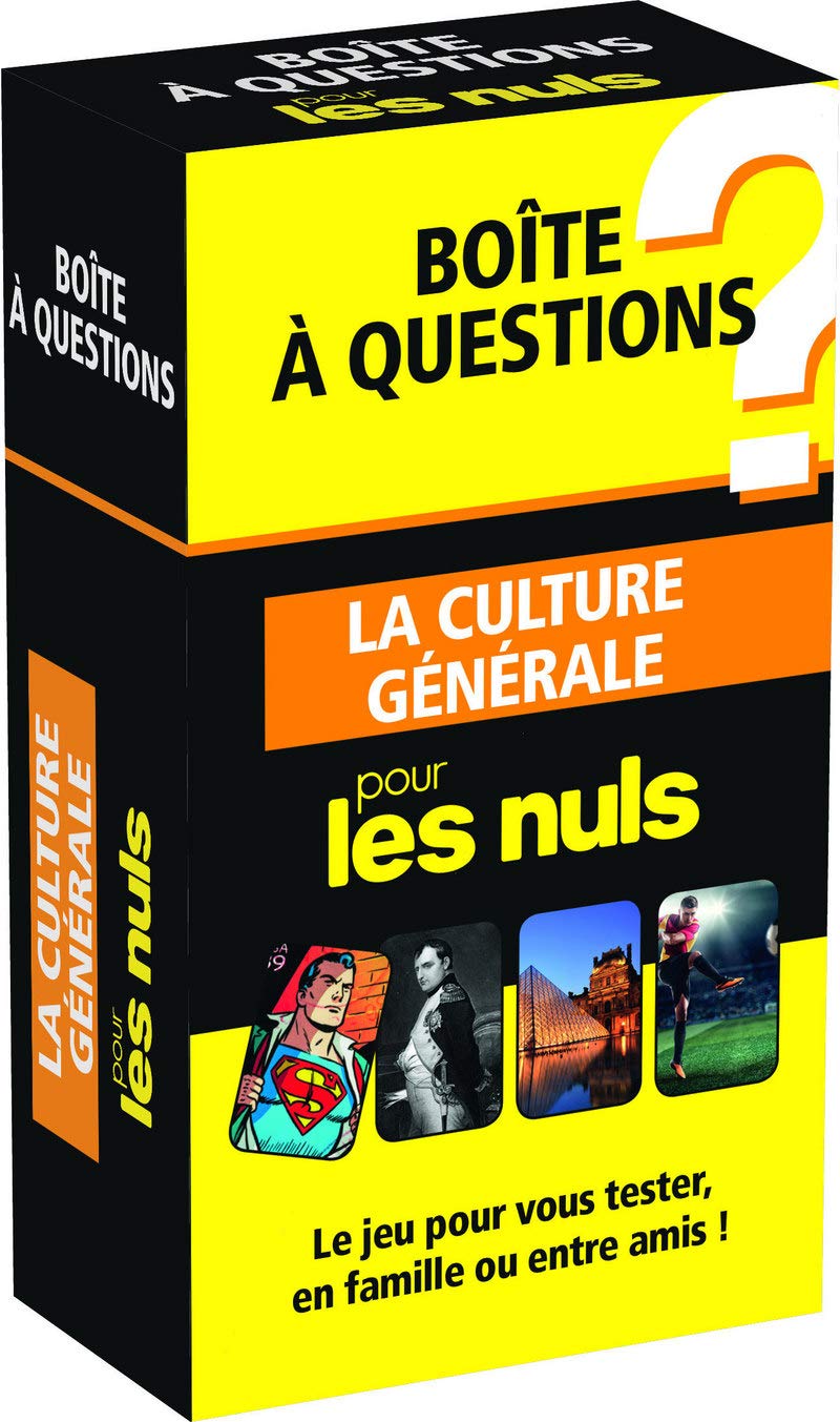 Boîte à questions La Culture générale pour les Nuls, éd 2016 book