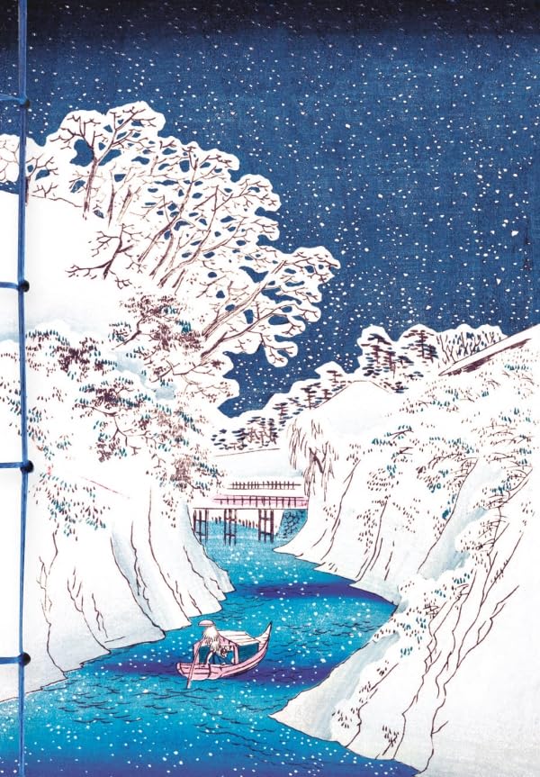 Carnet Hazan La neige dans l'estampe japonaise 12 x 17 cm (papeterie) Film, Art & Culture