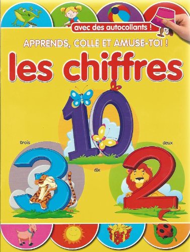 Product Image: LES CHIFFRES. APPRENDS, COLLE ET AMUSE-T