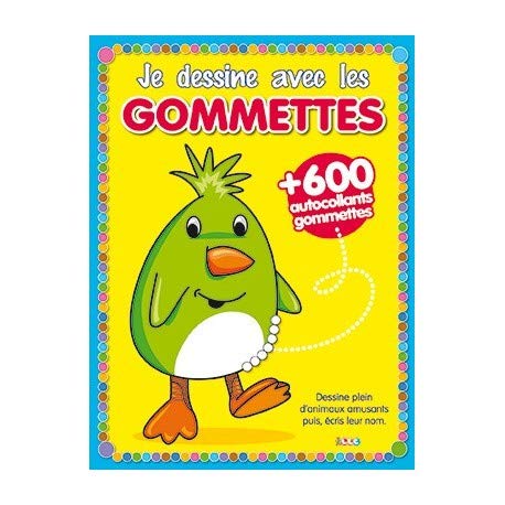 JE DESSINE ET JE COLORIE AVEC LES GOMMET Books