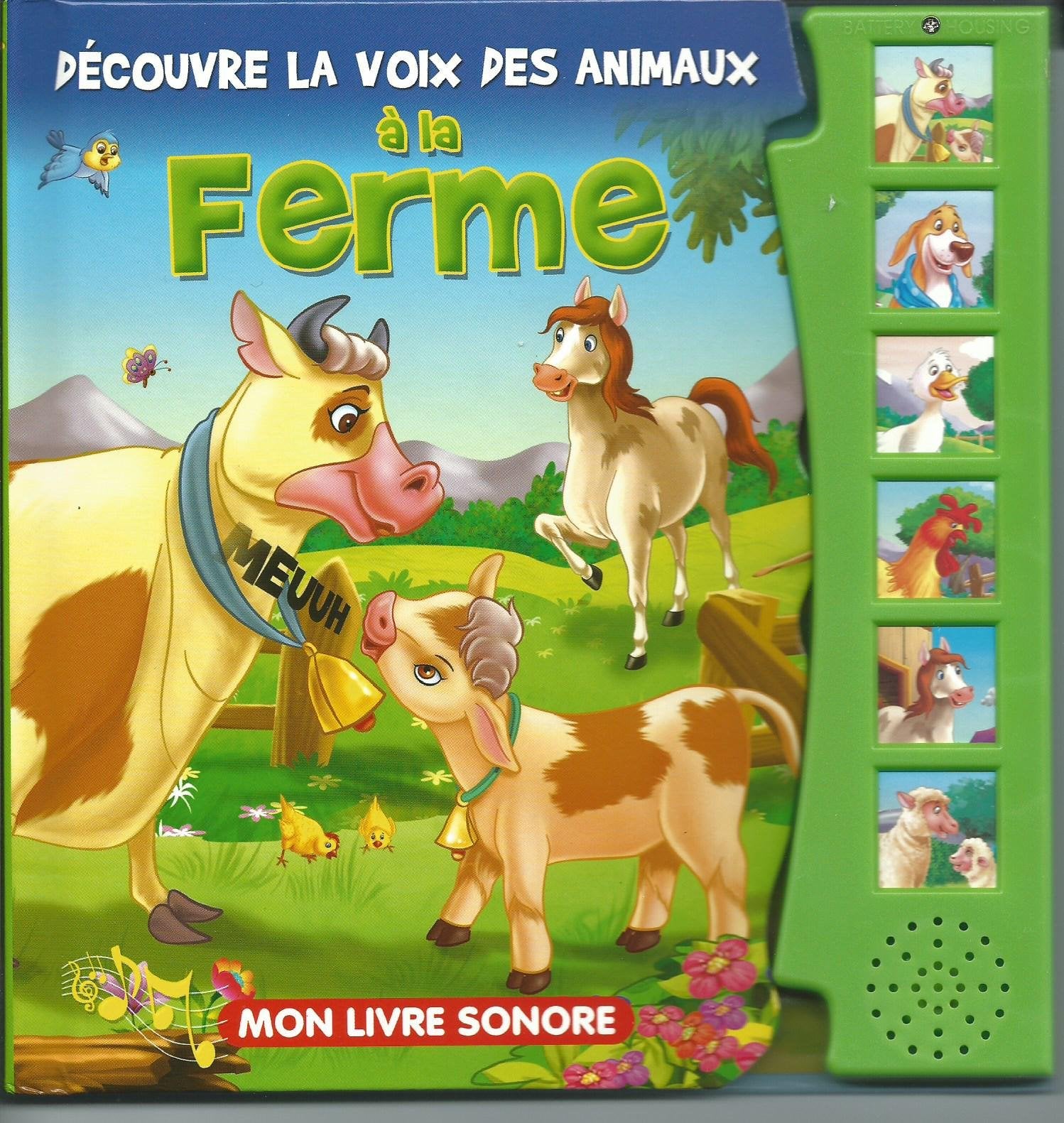 DECOUVRE LA VOIX DES ANIMAUX A LA FERME book