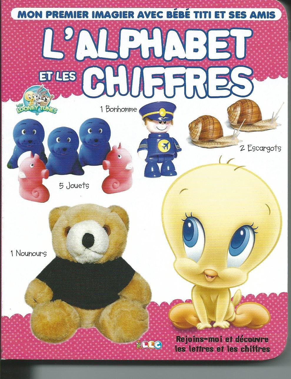 L'ALPHABET ET LES CHIFFRES MON PREMIER IMAGIER AVEC BEBE TITI ET SES AMIS book