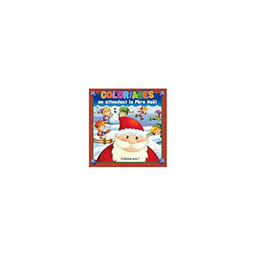 Coloriages "En attendant le Père Noël" - 48 pages book