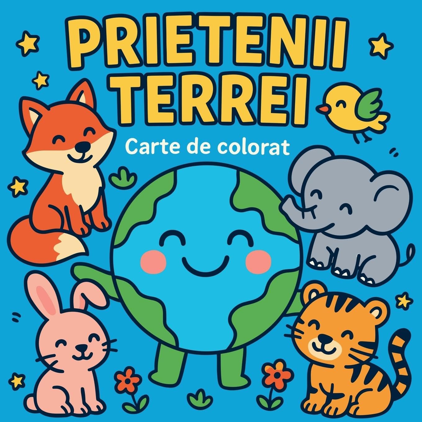 Prietenii Terrei Carte de Colorat Tiptoi & Games