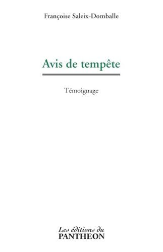 Avis de tempête book