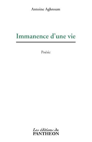 Product Image: Immanence d'une vie