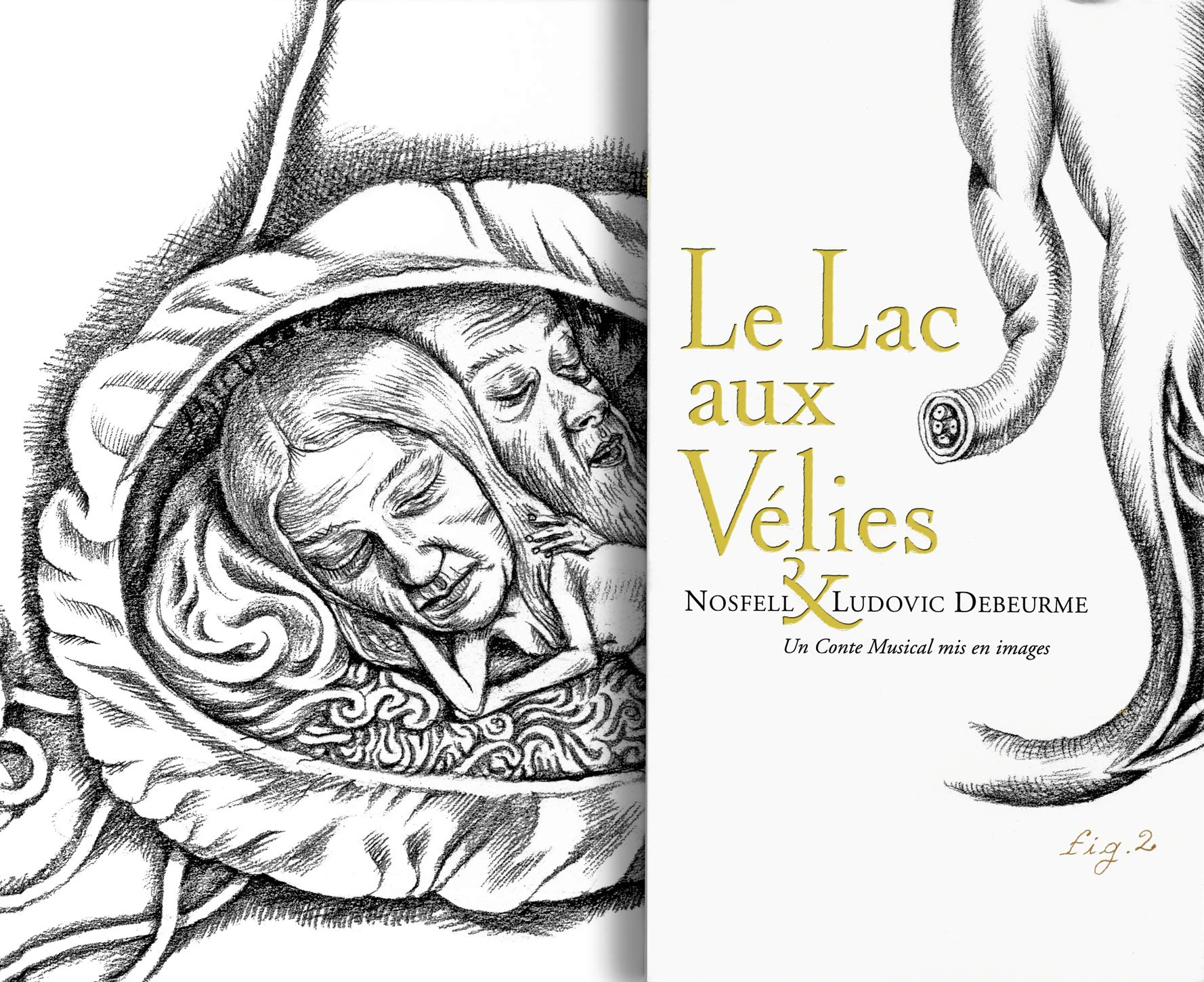 Le Lac aux Vélies: Un Conte musical mis en images Manga