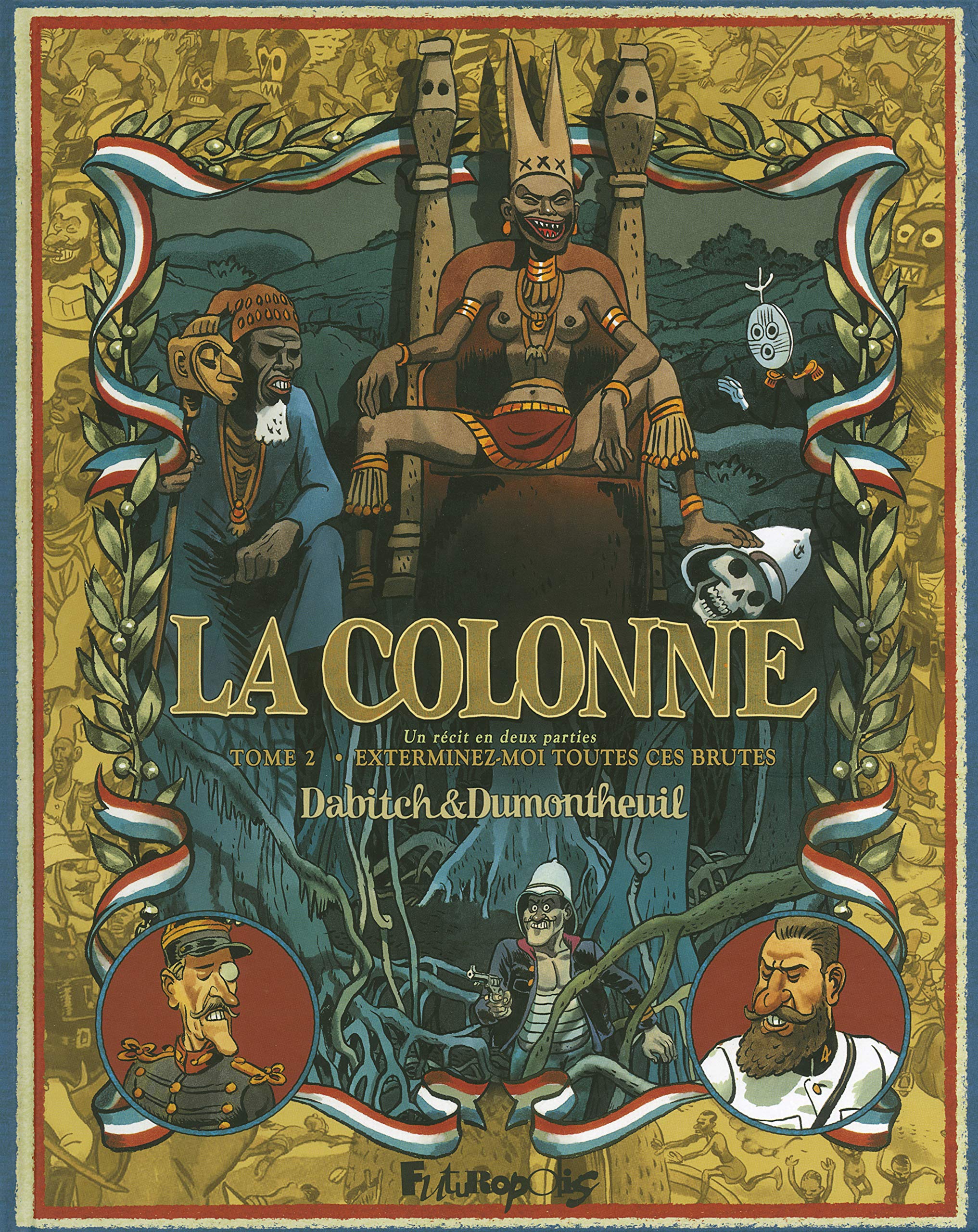 La colonne 2 Exterminez-moi toutes ces brutes Manga
