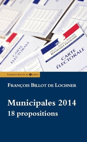 Municipales 2014 : 18 propositions book