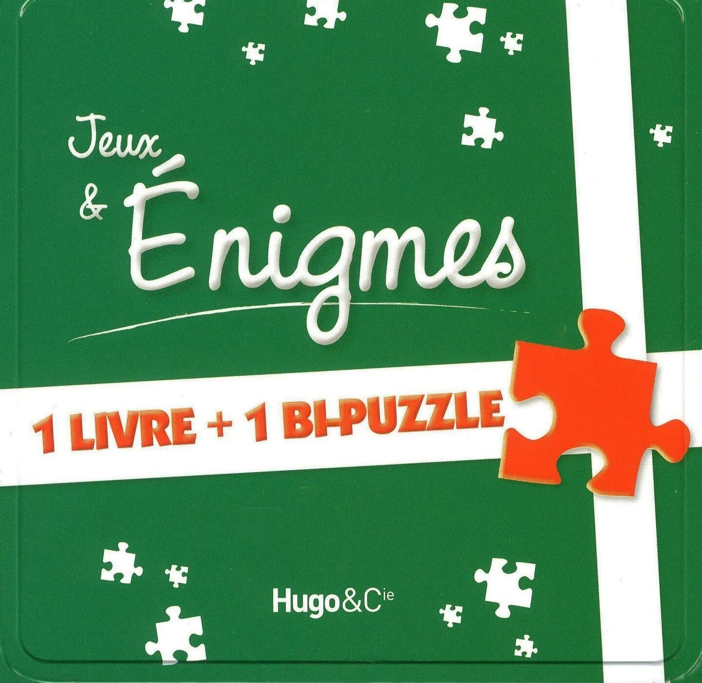Boîte à jeux - énigmes : 1 livre + 1 bi-puzzle book