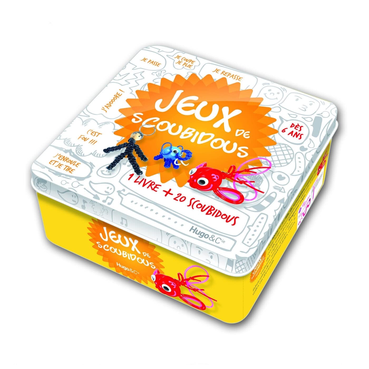 Jeux de scoubidous - Dss 6 ans: 1 livre + 20 scoubidous, Dès 6 ans Children's books