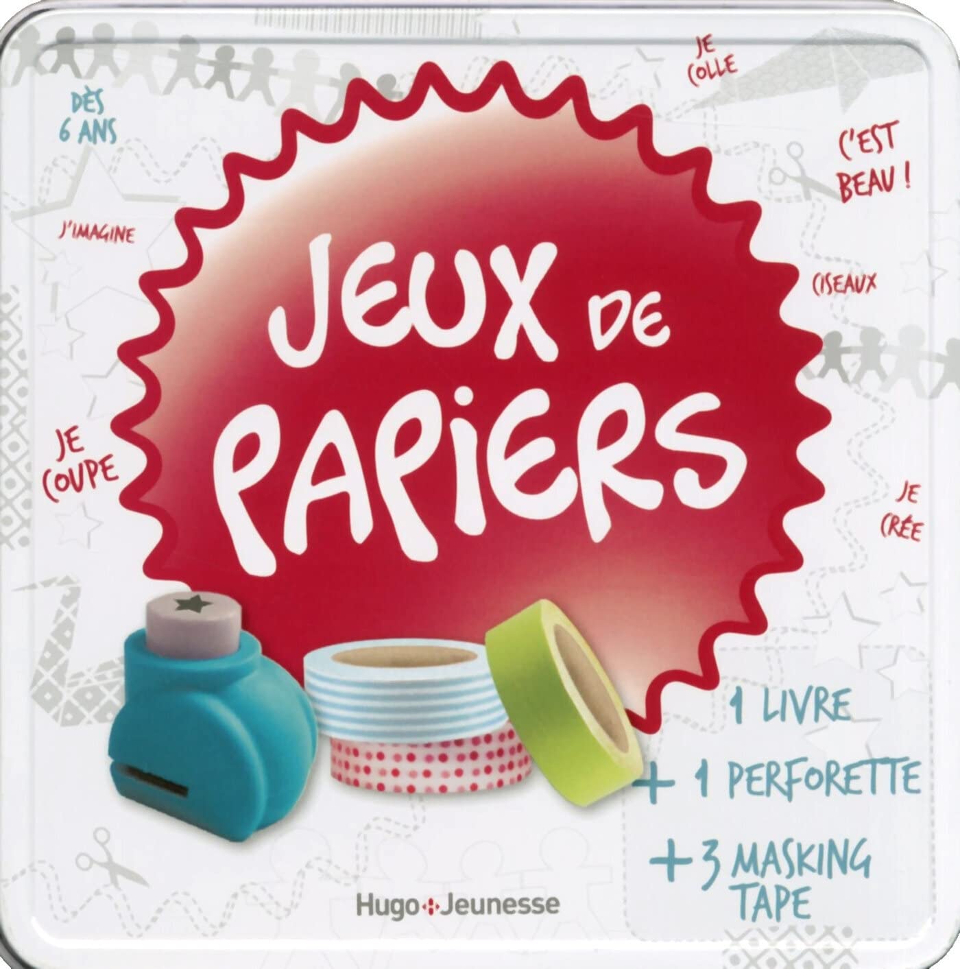 Boîte à jeux de papier book