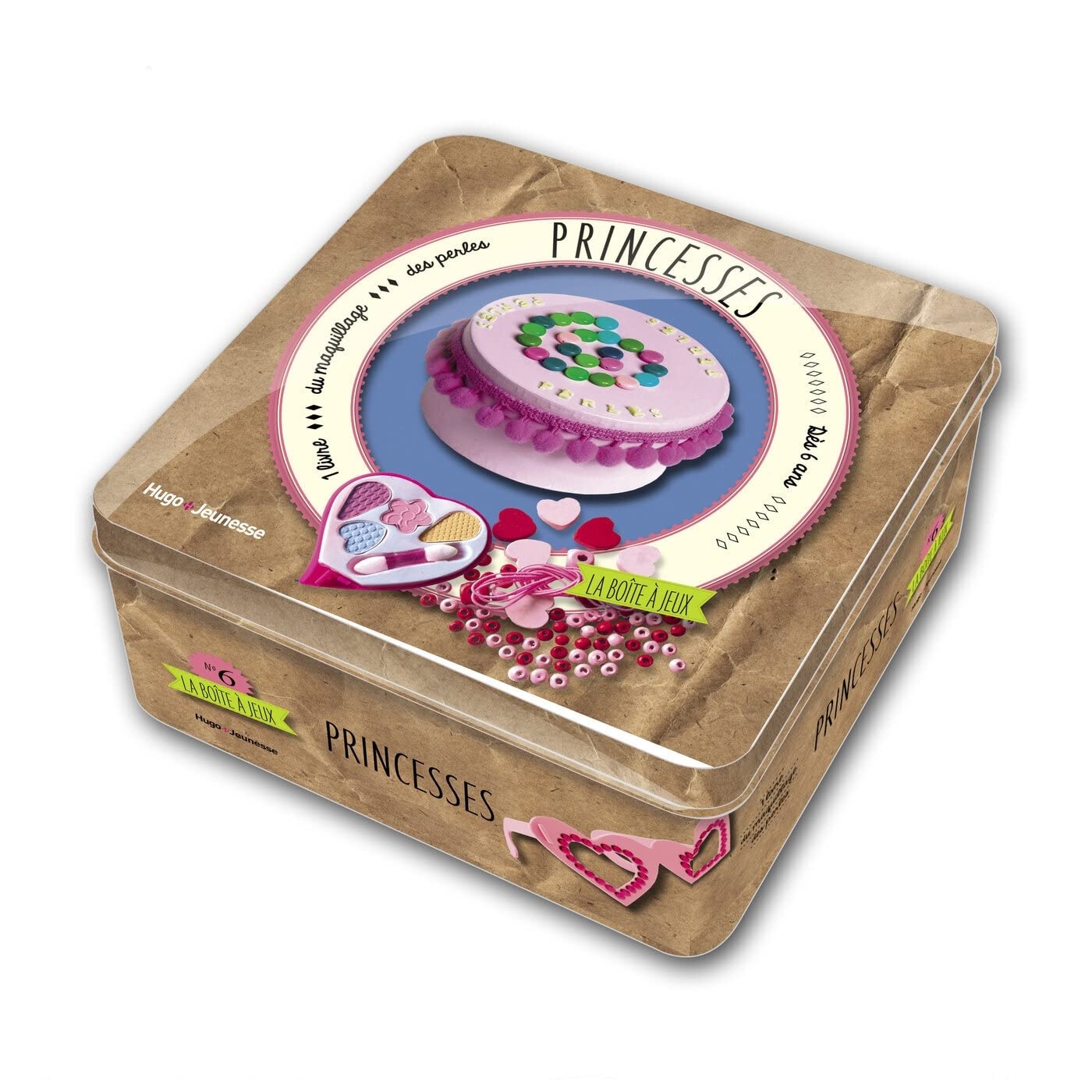 Princesses : 1 livre + perles et maquillage book