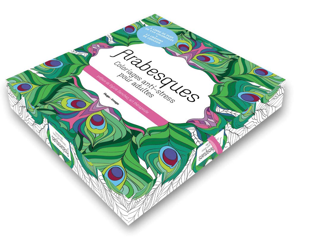 Arabesques Coloriages anti-stress pour adultes book