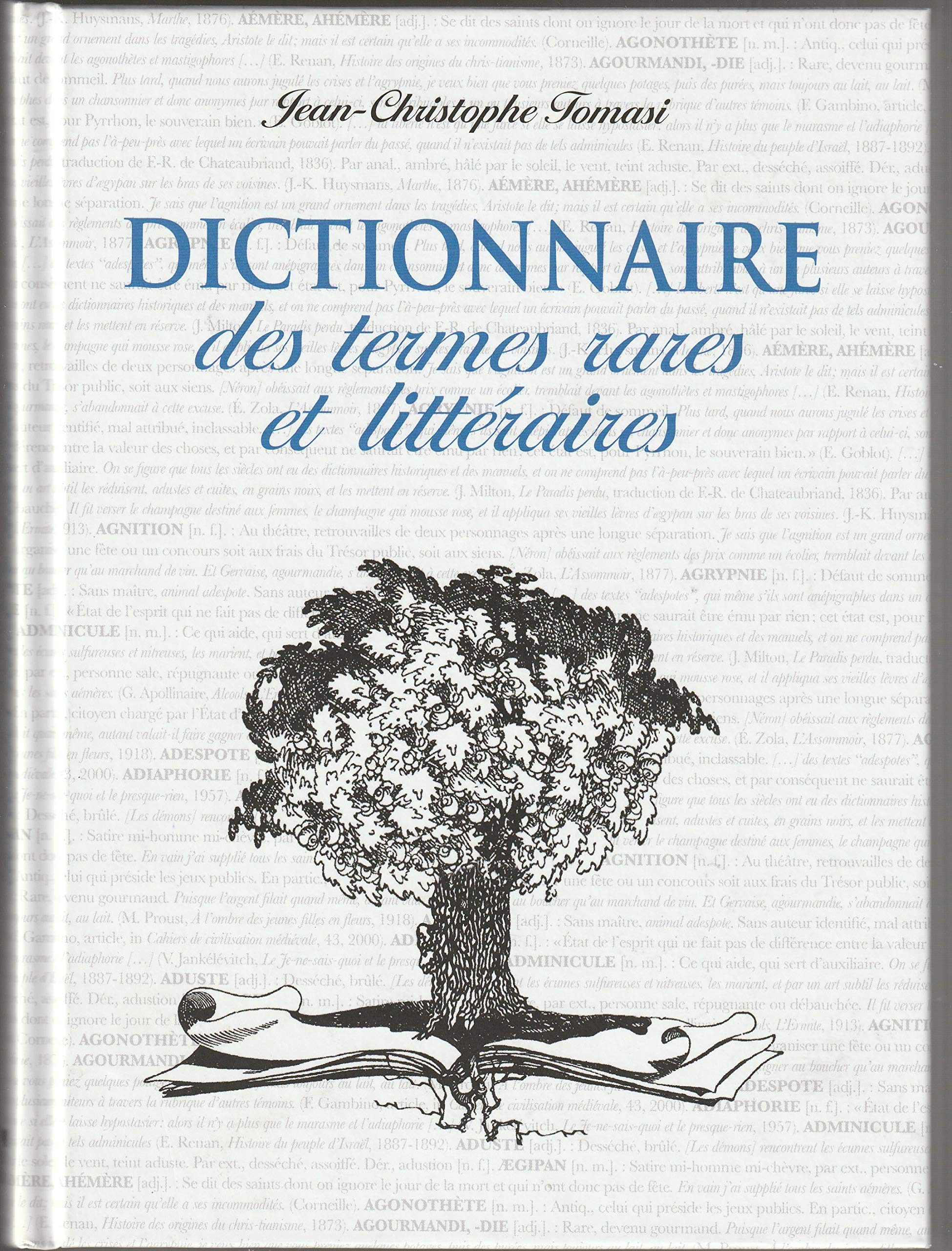 Dictionnaire des termes rares et littéraires book