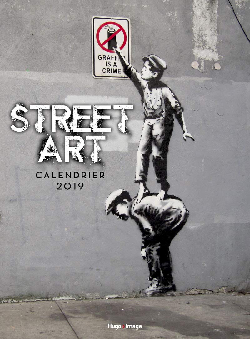 Calendrier mural Street art 2019 book