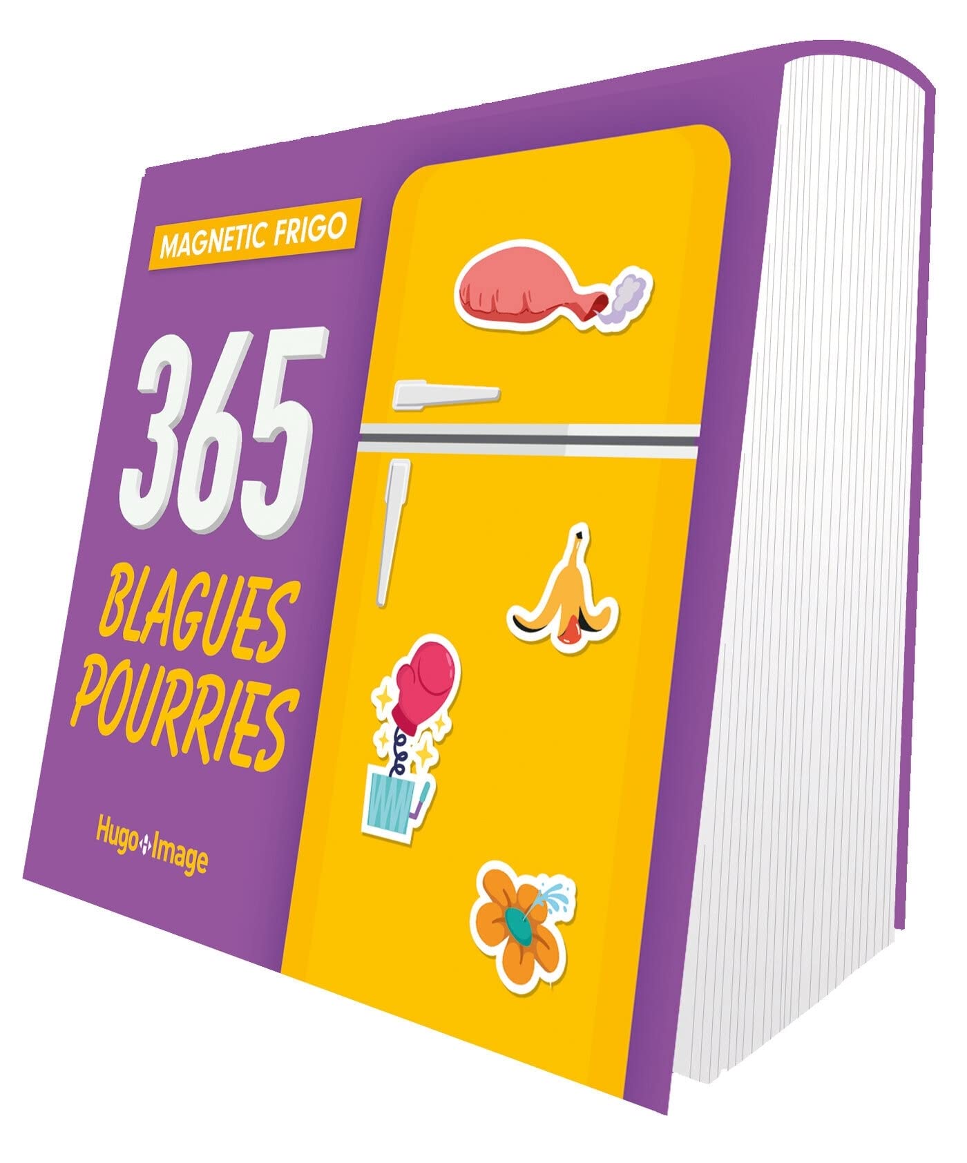 Magnétics-frigo - 365 blagues pourries 2024 book