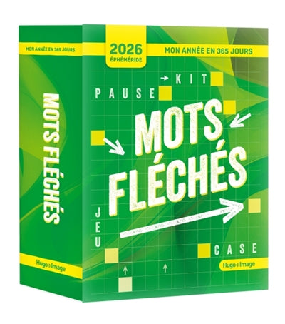 Product Image: Mon année en 365 jours : 2026 : Mots Flêchés